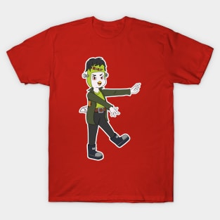 Top Wing Halloween Frankenstein Rod T-Shirt